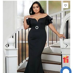 Black Formal Dress - Plus Size